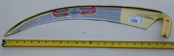 Scythe Blade - Muller Oftner - Hand Forged in Austria (Total length 23.5 (60cm), Sweep 50mm, Widest point 3 4910,60)