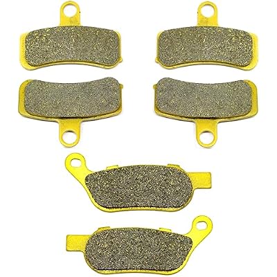 Front Rear Brake Pads Brakes for Harley Davidson Dyna FXD FXDB Super Wide Glide Softail Fat Bob Low Rider FA457F FA458R MC0193-PAD