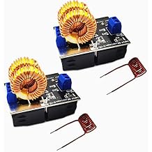 FainWan 2Pcs Mini Low Voltage ZVS Induction Heater Machine Product Voltage 5V-12V