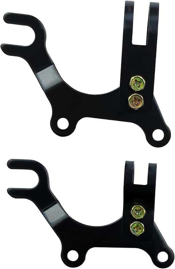 Brake Bracket Adapter 2pcs(160/22mm & 160/31.8mm), Disc Brake Bracket Converter Bike Components & Parts