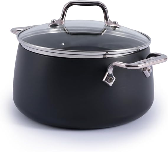 All-Clad HA1 Expert Nonstick 4 Qt. Soup Pot with Lid, Induction Ready