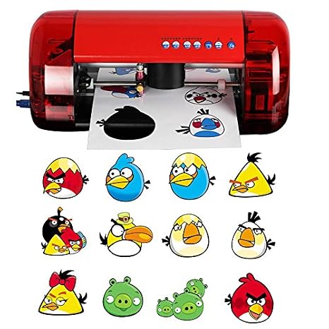 Portable A3 Size Plotter Cutting Machine Vinyl Cutter and with Contour Cut Function