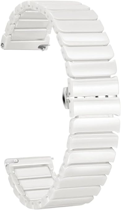 Quick Release Ceramic Watch Band 20mm 22mm Men's Women's Universal Watch Band For Quartz Or Smart Watch Replacement Band Watch Accessories