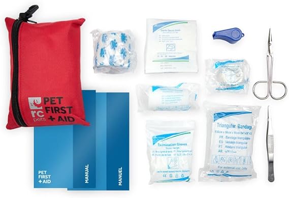RC Pet Products Essential, Compact, Portable Pocket First Aid Kit