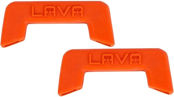 Lava Casting Silicone Handle, Orange