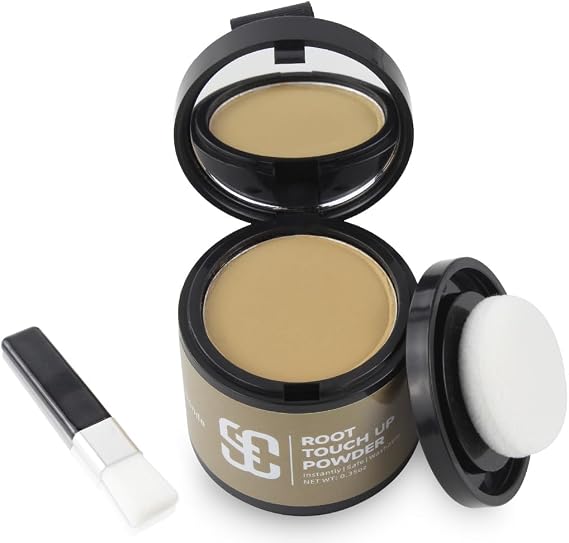 Root Touch Up Powder,Root Cover Up Hair Powder for Women for Thinning Hair & Conceals Hair Loss,Hairline Powders Instantly Hairline Shadow Cover (Blonde, 0.14 Ounce (Pack of 1))