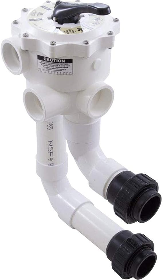 Waterway Plastics WVD002 Multiport Valve, Side Mount, with Unions