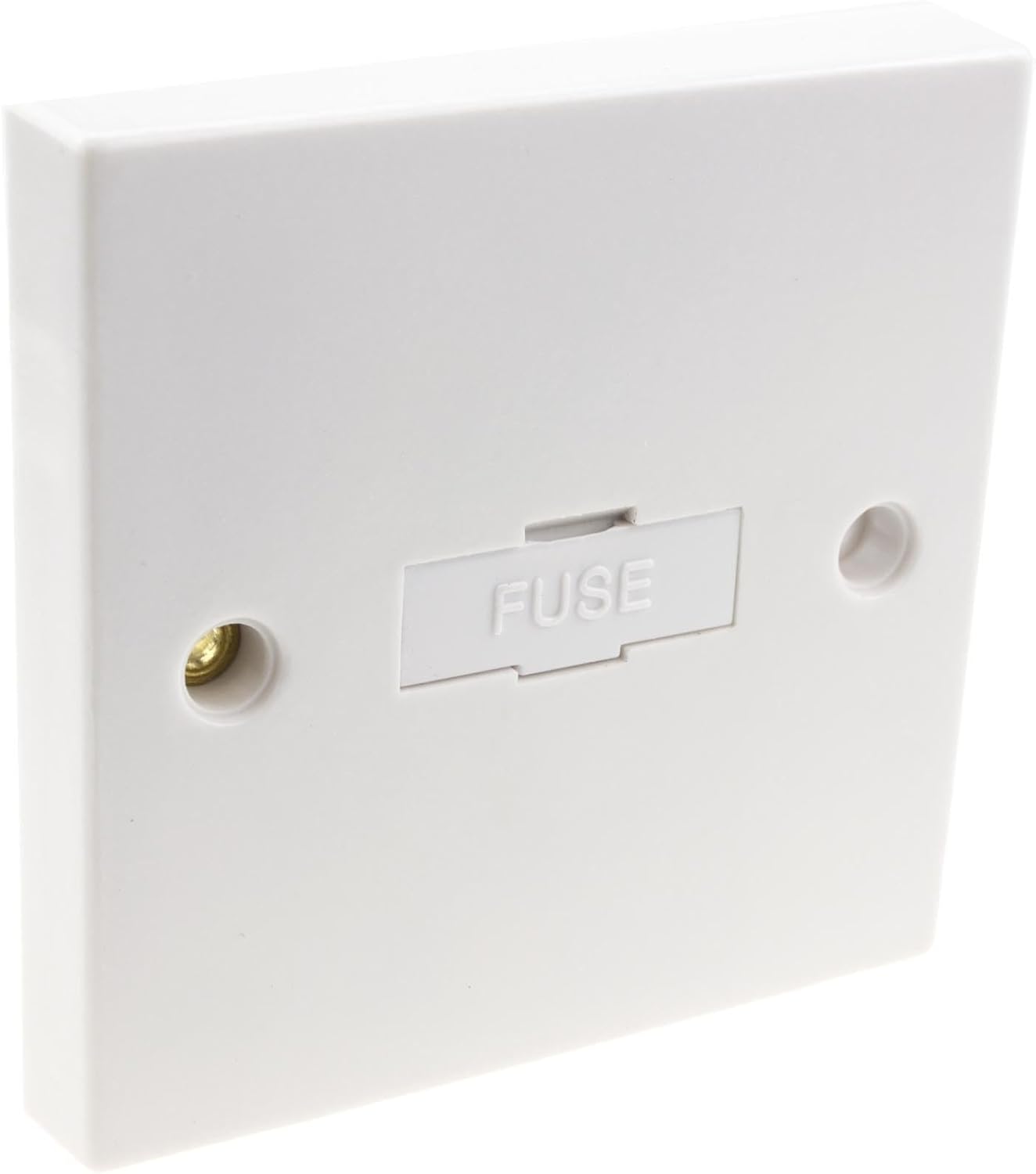 kenable Electrical Domestic UK 13A Fused Spur Unswitched in White