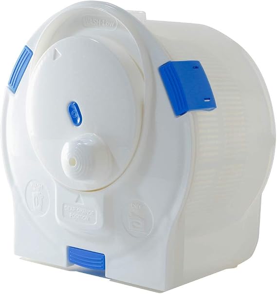 No Electricity Required, Drum Type, Hand Wash Spinner, Small, Manual, Bucket Type, Portable Washing Machine and Dehydrator, Washable in Hot Water, Gently Wash