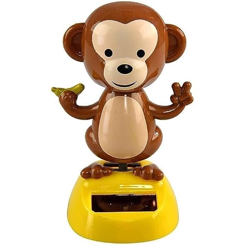 Cute Monkey Solar Power Dancing Monkey Figure for Car Dashboard Desktop Decor for Adults Solar Power Kits Auto Parts Solar Power Kits, Automobile Accessories, Auto Parts, Decoration