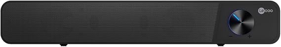 Lecoo DS111 6W Bluetooth + Kablolu Hoparlör - Bluetooth ve Kablolu Kullanım, Masaüstü, PC, TV, Laptop Uyumlu, 360° Surround Ses, 10m Kullanım Mesafesi, Soundbar Taşınabilir Speaker Hoparlör Siyah