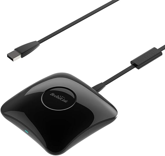BroadLink RM4 pro Smart Home Hub with Sensor Cable, IR RF Universal Remote