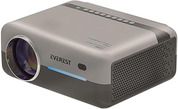 Everest PJ03 Upper Pro Gri/Siyah 1080P 8000 Lümen Full HD Wi-Fi Android Projeksiyon Cihazı