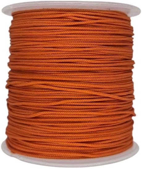 Paraşüt İp, Bileklik, Tesbih ve Hobi İpi 0.8 mm 100 Metre Makara Turuncu