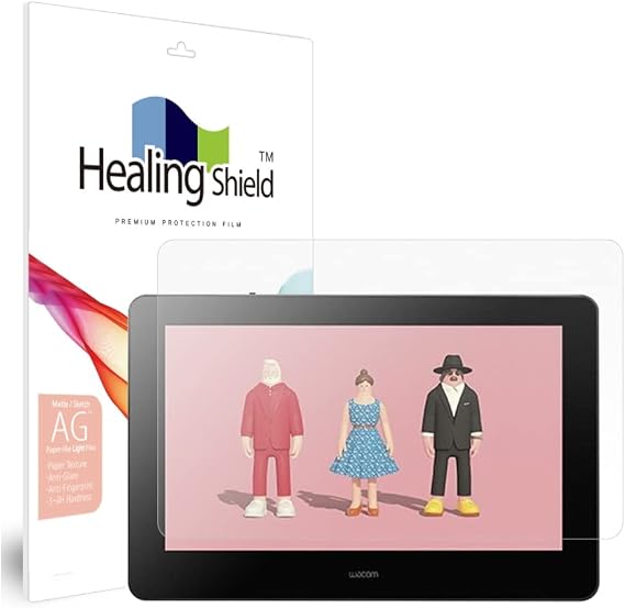 Screen Protector for Wacom Cintiq Pro 16 15.6 inch DTH167, Light Anti Glare Paper Texture Feeling Matte Film DTH167-24