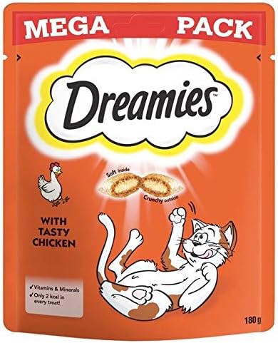 Dreamies Cat Treats Chicken Mega Pack 180g