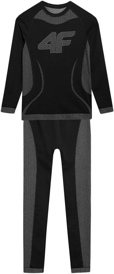 4F Seamless Underwear F109 Brand Interior Set Deep Black