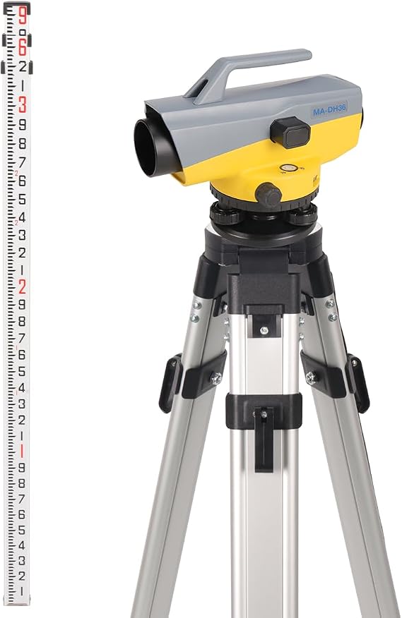 Aluminum Surveying Tripod&Grade Rod&36X Automatic Optical Level