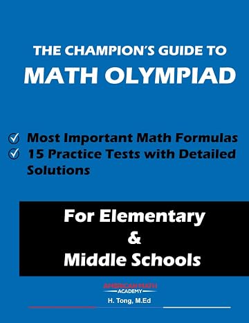 The Champions Guide To Math Olympiad