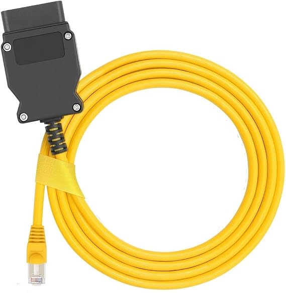 Ethernet OBD2 Interface ENET RJ45 Cable 2M for BMW F G Series
