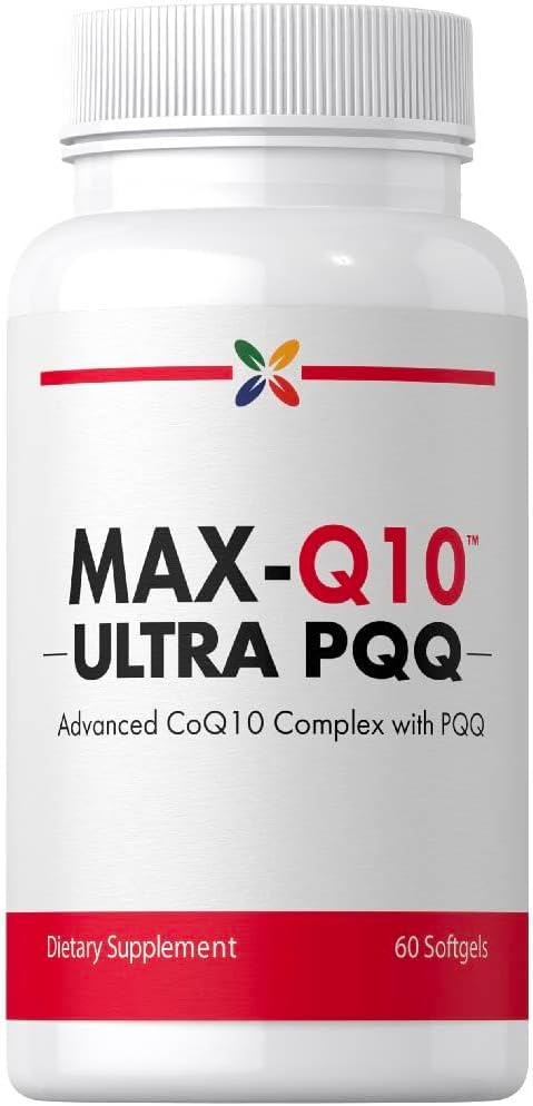Stop Aging Now - Ultra CoQ10 Complex - 200mg - Antioxidant & Cardiovascular Support - Turmeric Root Extract - 60 Softgels
