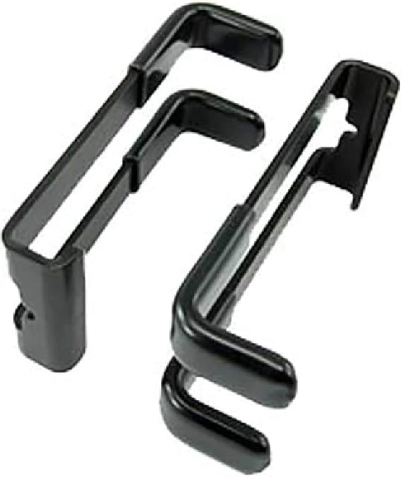 1 PR L Bracket, Black