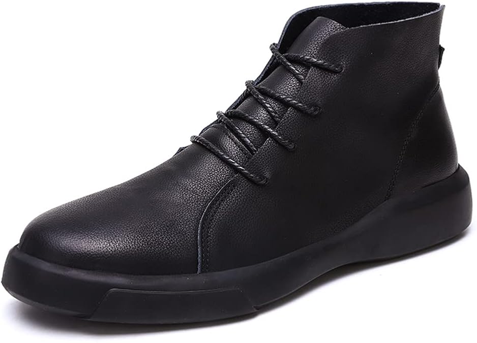 LEADER SHOW Men's Classic Chukka Boot Casual Lace Up Dress Shoes Ankle Desert Boots