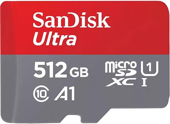 SanDisk Ultra 512 GB Class 10/UHS-I [U1] microSDXC - 1 Pack