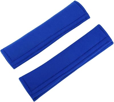 Car Seat Belt Pads, 2pcsSet Universal Car Seat Belt Protection Pads Comfortable Shoulder Strap Cushion Cover for AdultsBlue