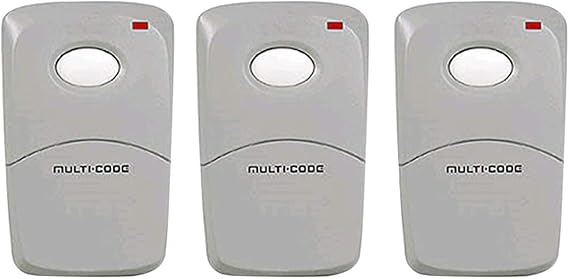 MultiCode 3089 One Channel Remote Control Transmitter, 3 Remotes