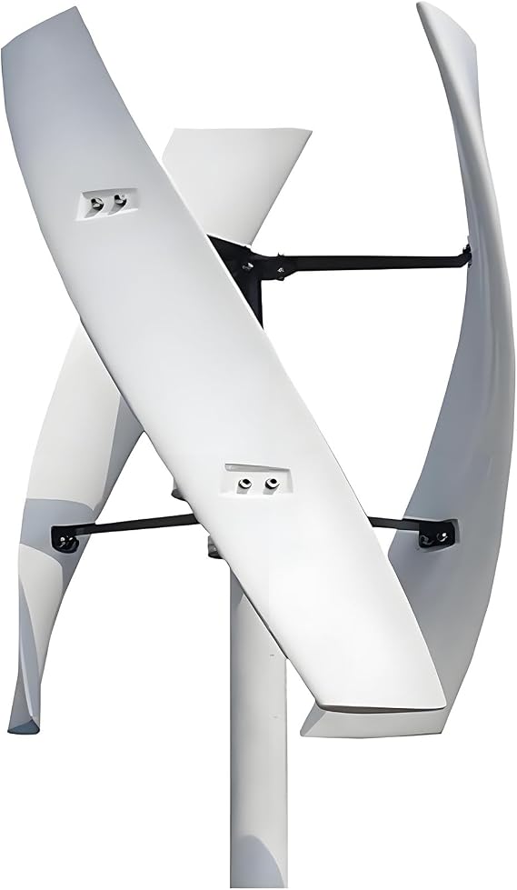 Wind Turbine Generator Kit,14000W Vertical Axis Wind Turbine Generator,Quiet 3 Leaves Small Household Windmill For Boats, Terraces, Cabins, Industrial Energy 220V