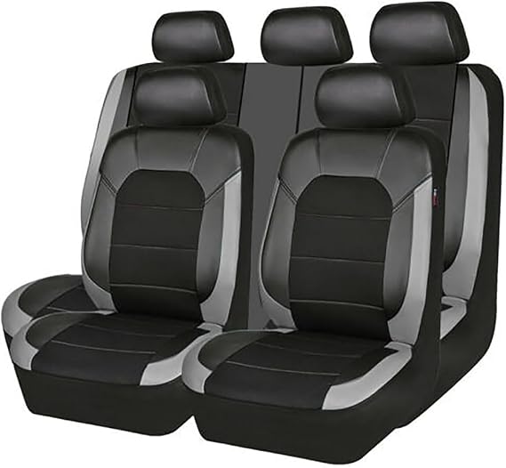 Car Seat Covers for KIA Sportage (JE/KM) 2.Gen 2005 2006 2007 2008 2009 2010,Seat Cover Front and Rear Seat Protectors Front Back Full Surround Protectors Cushion Interior Accessories,A