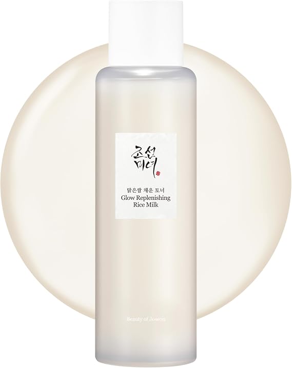 Beauty of Joseon Glow Replenishing Rice Milk Toner Deep Hydration and Oil Control with Rice Extract Hydrating Korean Milky Toner for All Skin Types, 150ml