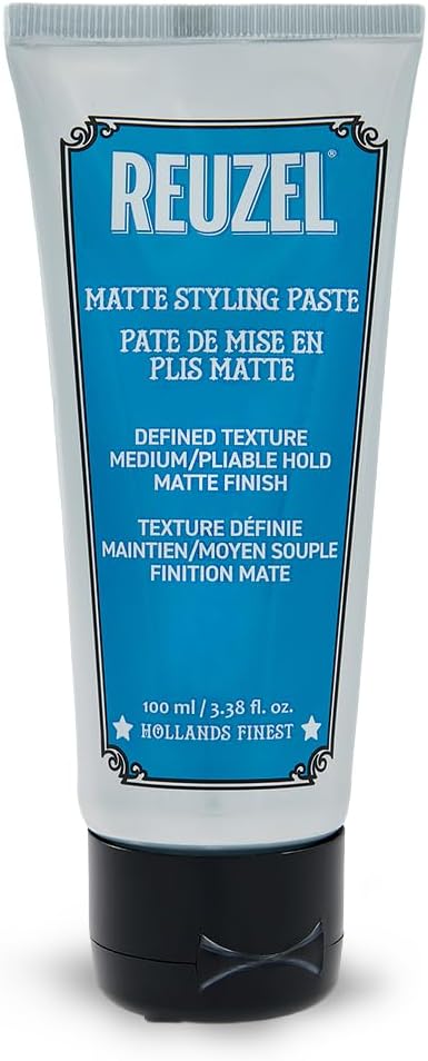 Reuzel Matte Styling Paste, Pliable Hold, 100 ml
