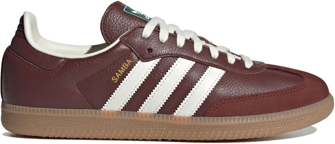 Adidas JR0892 Samba OG Shoes, Fox Brown/Off White/Gum