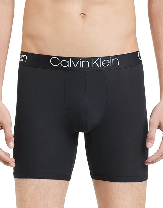 Calvin Klein Men's Underwear Ultra Soft Modal Boxer Briefs, Black, XL