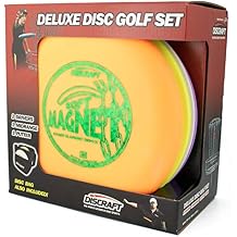 Discraft Deluxe Disc Golf Set (4 Disc and Bag) Models and Plastic Blends May Vary