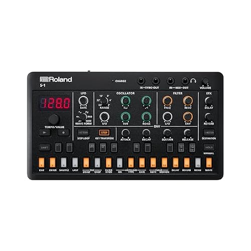 Roland AIRA Compact S-1 Tweak Synth | Ultra-Portable Micro Polysynth with Advanced Tools | D-Motion Sound Control | Ultra-Portable Micro Polysynth. Advanced Tools