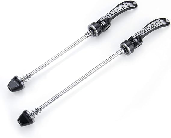 MTB Quick Release Axle Front and Rear Mountain Bike Skewer Set Aluminum Alloy Bicycle Wheel Skewers Hub QR Lever