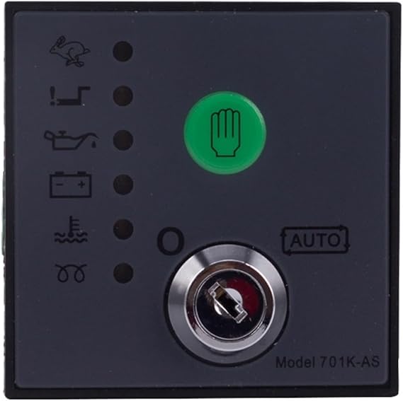 Auto Start Generator Controller Key Start 701K-AS Genset Control Panel Board Kits Replacement Original DSE 701