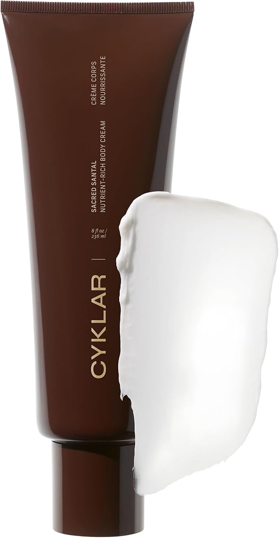 CYKLAR Nourishing Body Cream - 48-Hr Moisture Lotion – Sacred Santal, 8oz