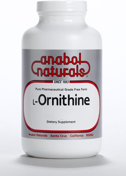 Anabol Naturals L-Ornithine 100 Grams Pure Powder