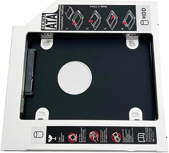 DY-tech 2nd Hard Drive HD HDD SSD Caddy for HP ProBook 4540s 4545s UJ8E0 GT30L GT30N DVD