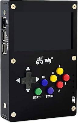 Classic Handheld Portable Video Game Console Kit with 4.3inch IPS Screen Display and for Raspberry Pi 4 Model B Inside - GamePi43-Pi4B @XYGStudy