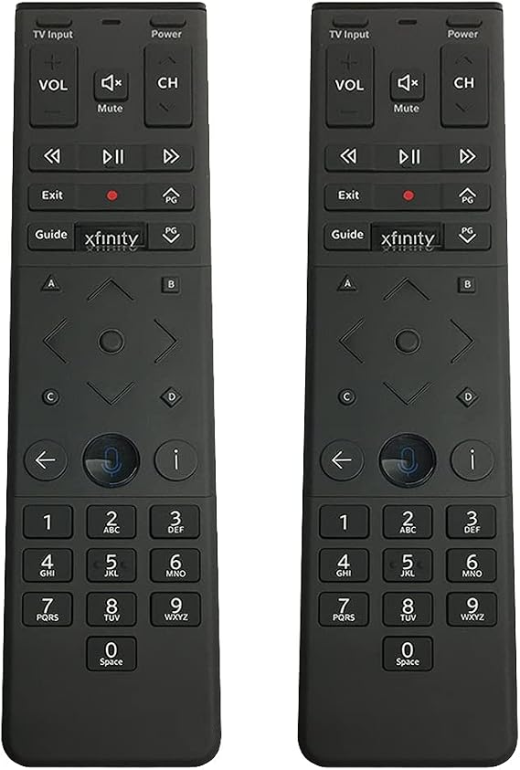 (2 Pack) Xfinity Comcast XR15 Voice Control Remote for X1 Xi6 Xi5 XG2 (Backlight)