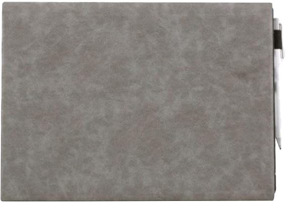 Folio Stand Cover for Microsoft Surface Pro 6 /Pro 5 / Pro 4/ Pro 3/Surface Go, Compatible with Type Cover Keyboard&Pen Holder,Grey 2,Surface Go