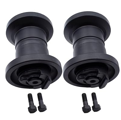 2 Pack Excavator Track Bottom Roller for KX057-4 KX161-3 KX161-3SCA U55 U45-3 Undercarriage Carrier Roller Track Roller Replace RD411-21703