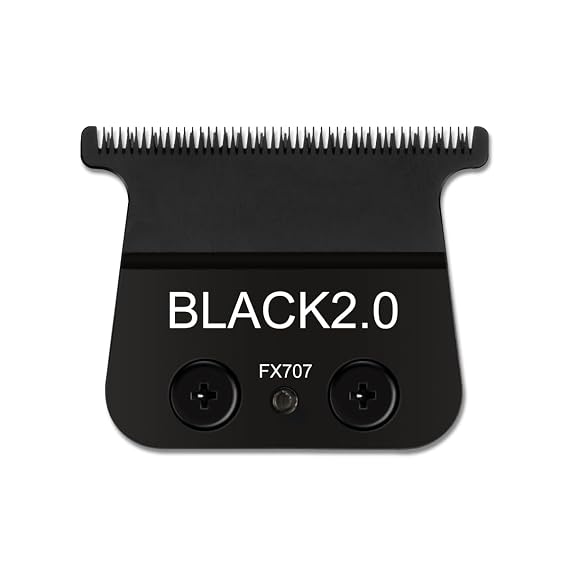 Replacement Blades Compatible with Babyliss Trimmers FX707z, FX787, FX726, 1 Pack, Classic Black