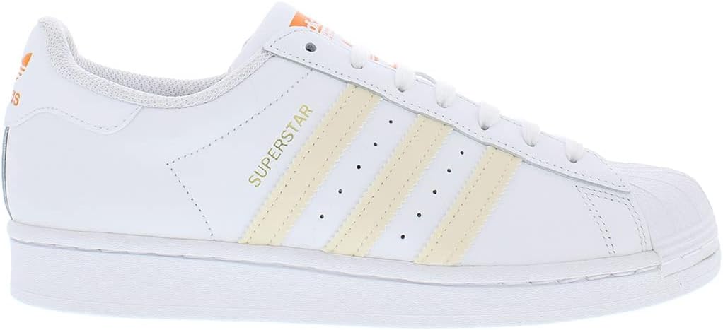 adidas Superstar Mens Shoes Size 11, Color: WhiteOrange
