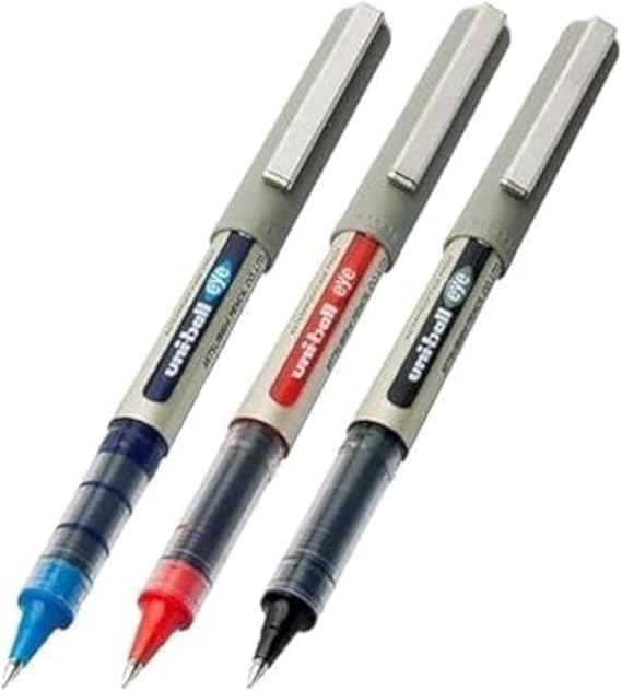 Uni-Ball Eye UB-157 mixed 3 pieces [1 x black, 1 x blue, 1 x red]